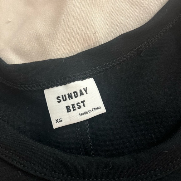 Sunday Best (Aritzia) mini black dress XS worn once - Picture 5 of 5